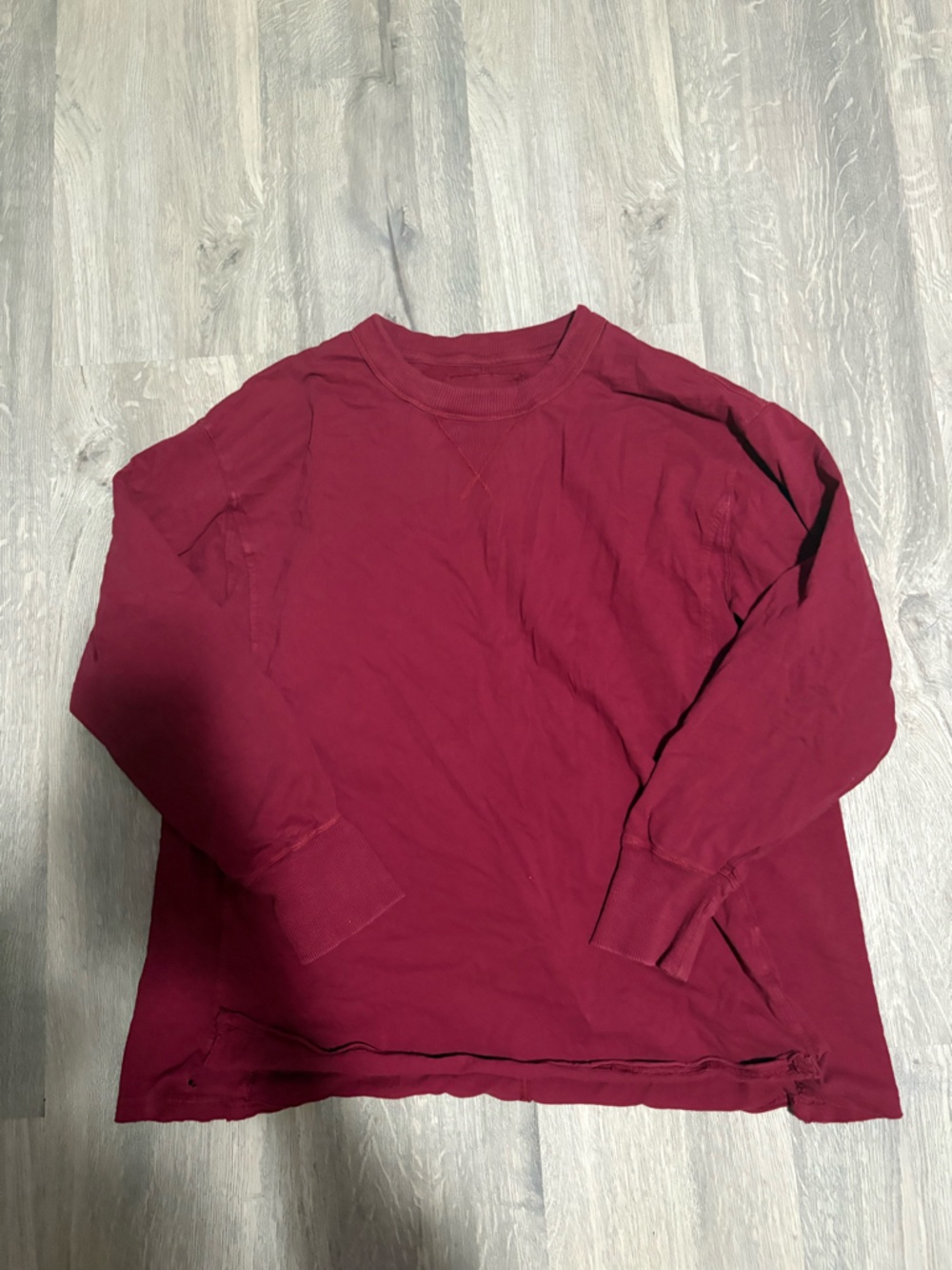 aerie Wine Red long sleeve size medium